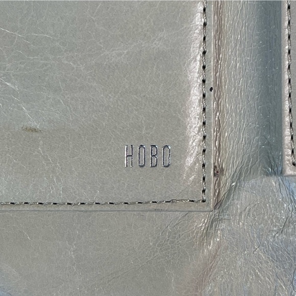 HOBO Lauren clutch wallet tan leather vintage - Picture 13 of 14